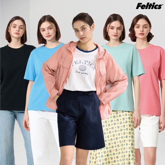 ■ 펠틱스 여성 바람막이 자켓 1종 + 라운드 티셔츠 5종(F605W)