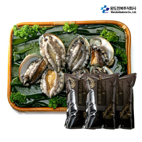 (방송중1미더)[완도활전복]특대 22미(마리당 80~100g,총 1.76kg 이상)