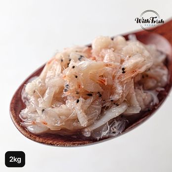 (방송에서만 1통 더)국내산 새우 육젓 2kg(500gX4통)
