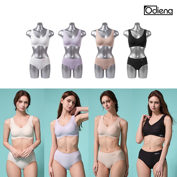 26신상 오디에나 인견프리컷 브라팬티 8종
