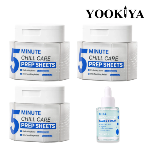 [유키야] 5분 칠케어 프렙시트 초특가패키지(앰플패드 30매 x 3통 + 세럼 30ml)