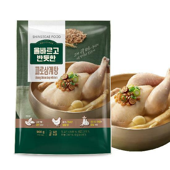[카드 5%할인]올바르고반듯한 파로삼계탕 900g*5팩 2