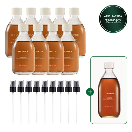 ★마지막★최쇼감사패키지 (에센스100ml*9병 +300ml*1병+ 에센스전용 펌프*9개)