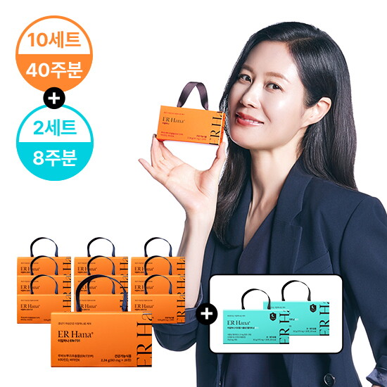 ★[방송에서만10+2박스]이알하나 갱년기 10박스+ 리포좀식물성 멜라토닌 함유 2박스