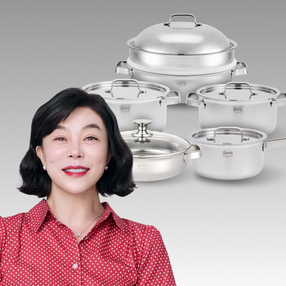 무연마제 통5중 냄비 5종(16편수,20양수,24곰솥,24전골,28파티웍)