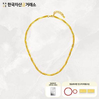 (방송에서만)[한국자산금거래소]KAGE 24K 순금 남녀공용 뉴 아벨 목걸이+추가