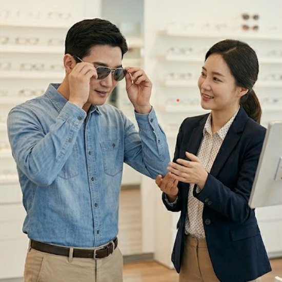 안경사협회 홍보방송