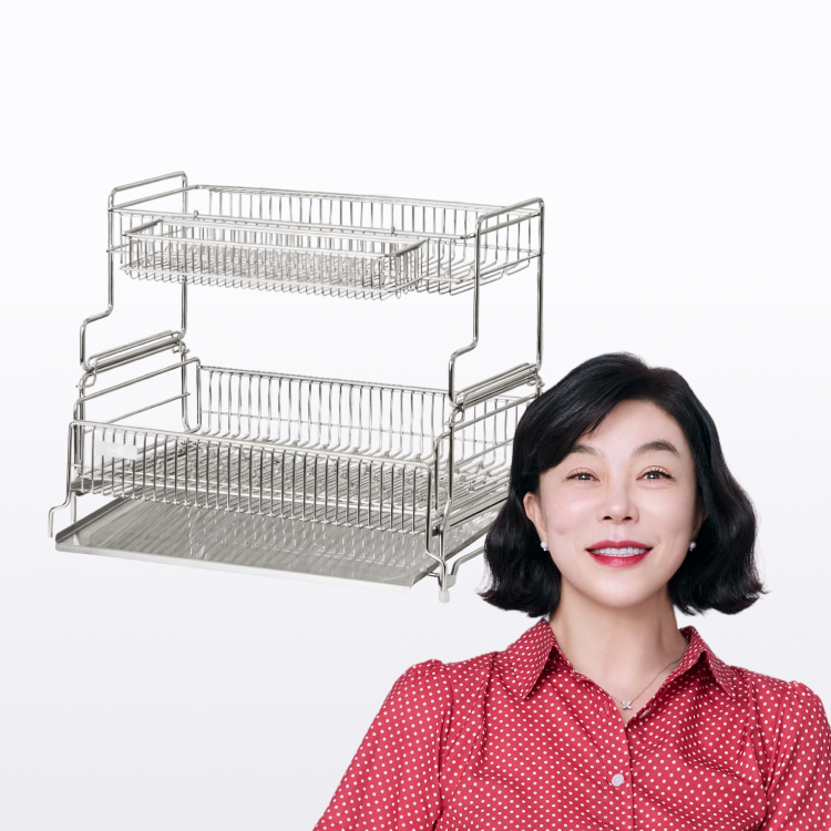 확장형 올스텐 2단 식기건조대 (2type)