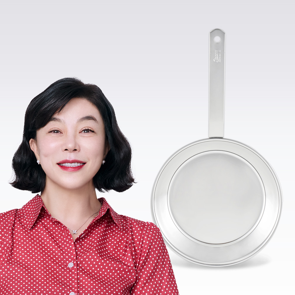 무연마제 스테인리스 통5중 스텐팬 24cm
