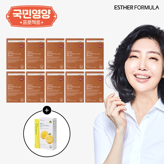 ●여에스더 발아 카무트 효소 10박스+NFC 유기농 레몬즙 100 1박스