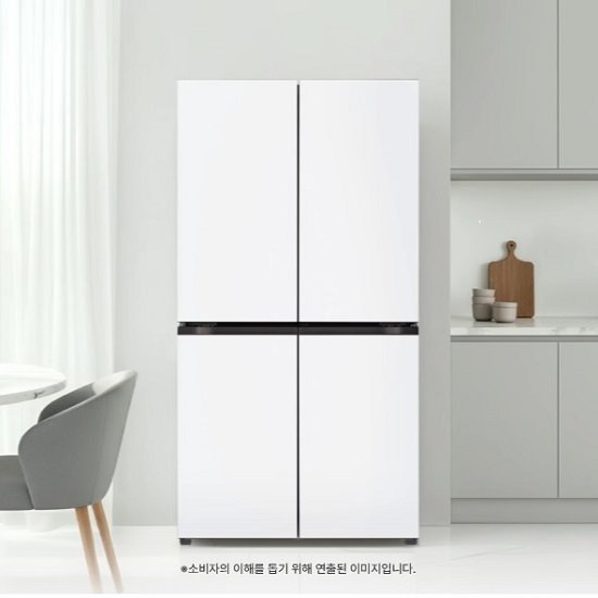 1등급]LG 디오스 AI 오브제컬렉션 냉장고 (매직스페이스) 870리터 T876MQQ1H1 2