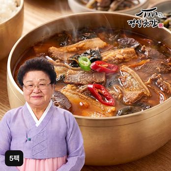 정성곳간 本 흑염소탕 5팩