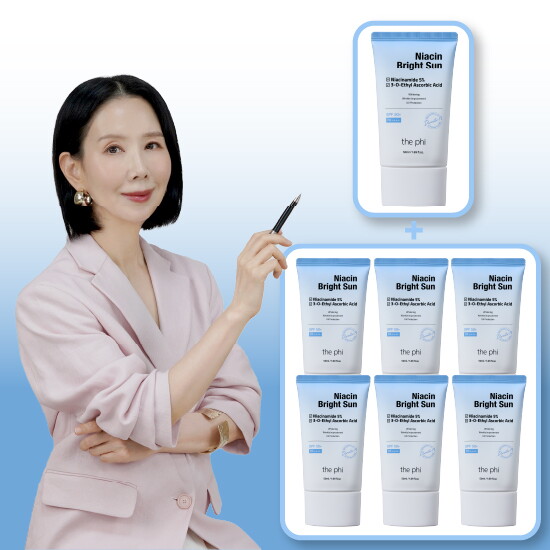 [단독 패키지/7개]더파이 나이아신 브라이트선 50ml 7개