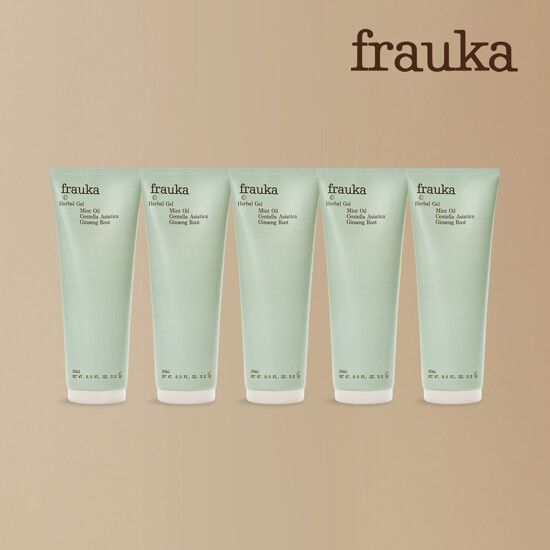 [프라우카] 프라우카 허브겔 조윤주패키지 (250ml 5개)