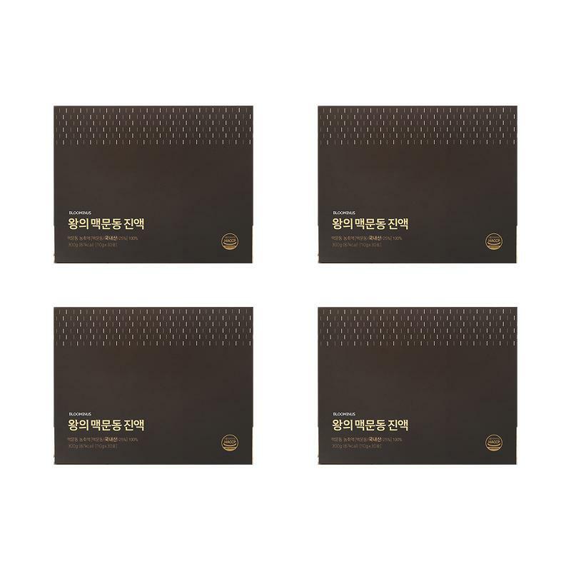 왕의 맥문동 진액 스틱 4박스(4개월분) (10g x 120포)