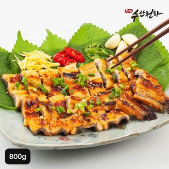 수산천하 힘찬 고창 민물 장어 1kg(4~7미)+초절임생강 1봉