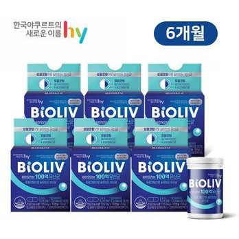 바이오리브 100억유산균 6개월분(6박스)