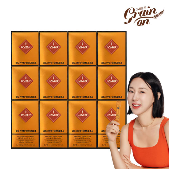 [사은품 : 파로5봉+필리니면4봉]골드 카무트 효소 12박스