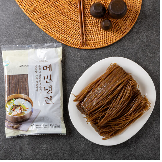 맑음면작소 메밀냉면+칡냉면 16인분 (메밀냉면8인분+칡냉면8인분+동치미육수10인분+비빔장6인분) 3