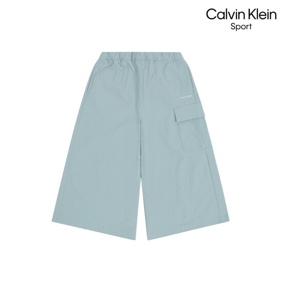 [26년신상] Calvin Klein 스포츠 여성 시어서커 7부팬츠 1종 4