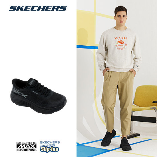스케쳐스 26FW 최신상 남성용 맥스쿠셔닝 엔데버 슬립인스 워킹화 3