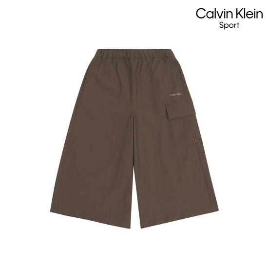 [26년신상] Calvin Klein 스포츠 여성 시어서커 7부팬츠 1종 3