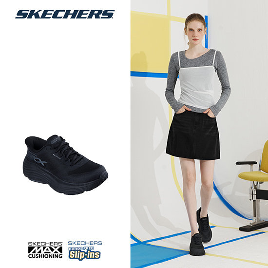 스케쳐스 26FW 최신상 여성용 맥스쿠셔닝 엔디버 슬립인스 워킹화 3