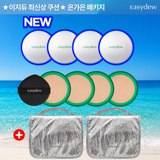 대웅제약 아이스 메쉬쿠션 본품4+리필4+실버백2