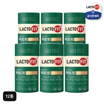종근당건강 락토핏 당케어 프로 12통