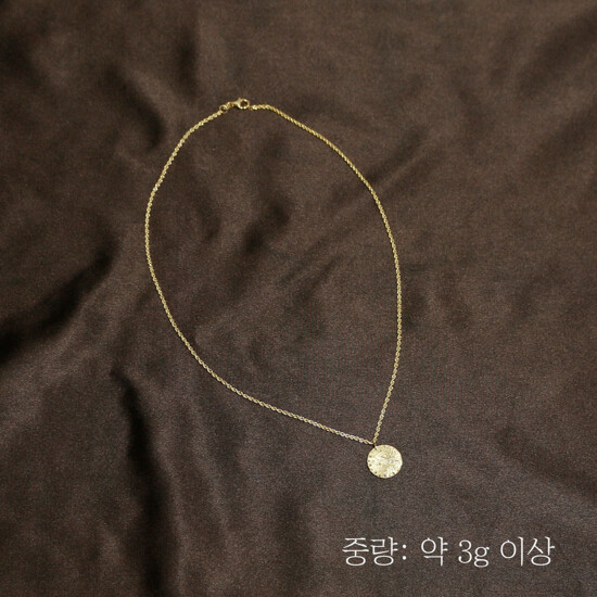 {골든클레프} 18K 선셋 목걸이 4