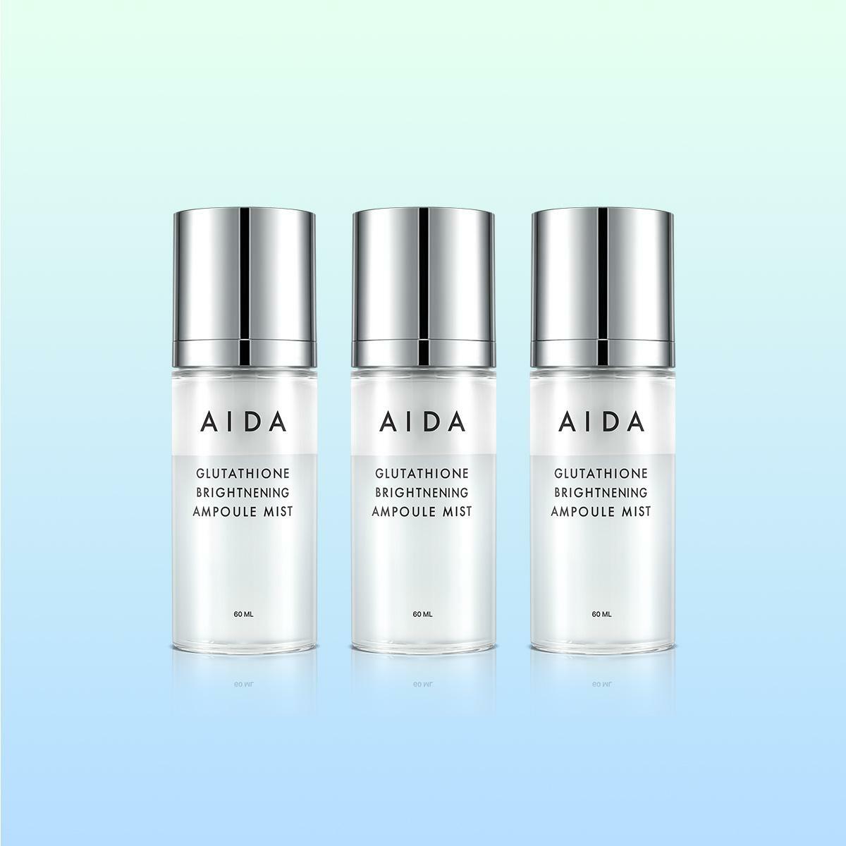 ★29% 인하★아이다 AIDA 글루타치온 브라이트닝 앰플 미스트 60ml*3개(96,000원 → 72,000원)