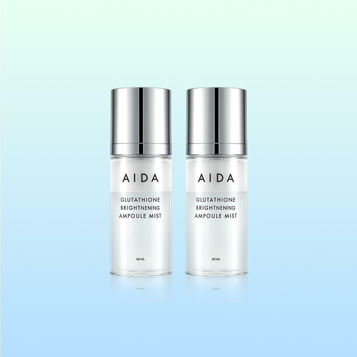 ★22% 인하★아이다 AIDA 글루타치온 브라이트닝 앰플 미스트 60ml*2개(64,000원 → 52,500원)
