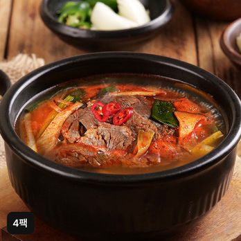 소고기 버섯장터국밥 450gX4팩