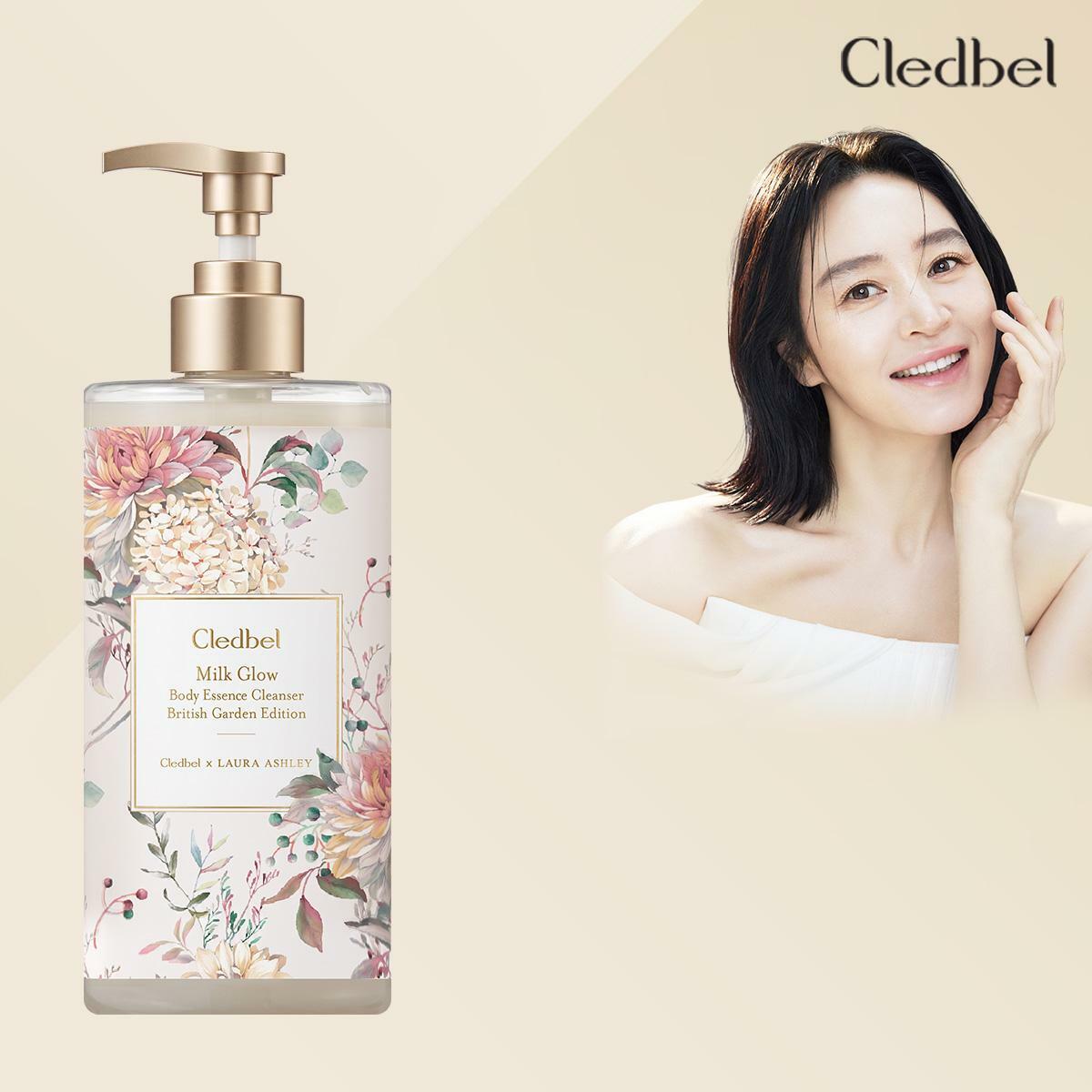 [삼성카드5%할인]끌레드벨 밀크글로우 바디 에센스클렌저 400ml