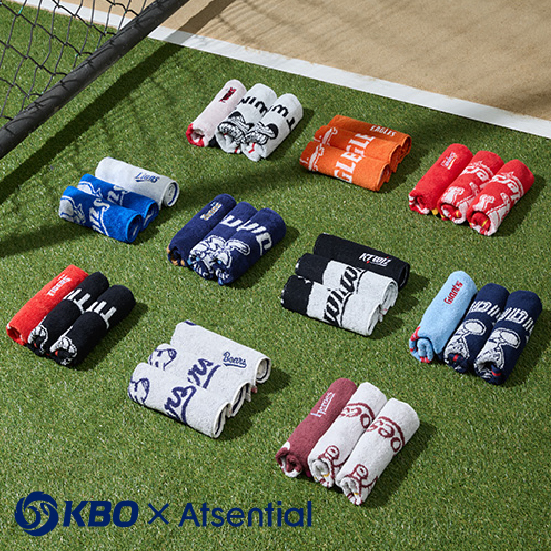 KBO 치어 모먼트 핸드 타월 3P SET [KBO 공식굿즈]_숏츠