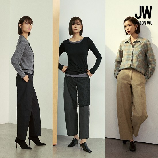 제이슨우 26FW NEW Kaelin 어텀 세미 벌룬 크롭 팬츠 3종 4
