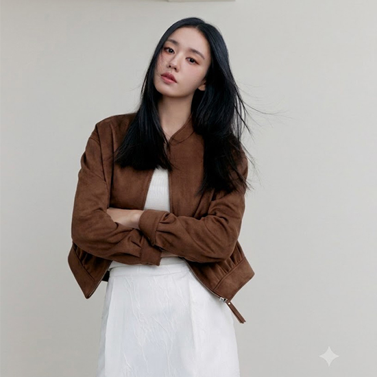 [최초가79,900] 멜로우 FAUX스웨이드 점퍼
