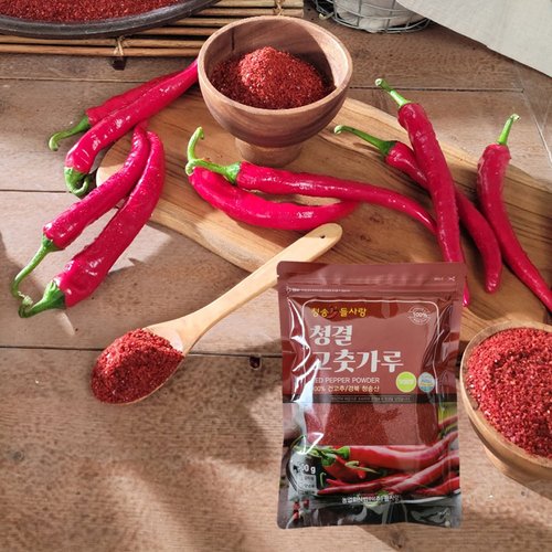 [햇 26년 수확] 청송 들사랑 고춧가루 1.5kg (500gX3팩)