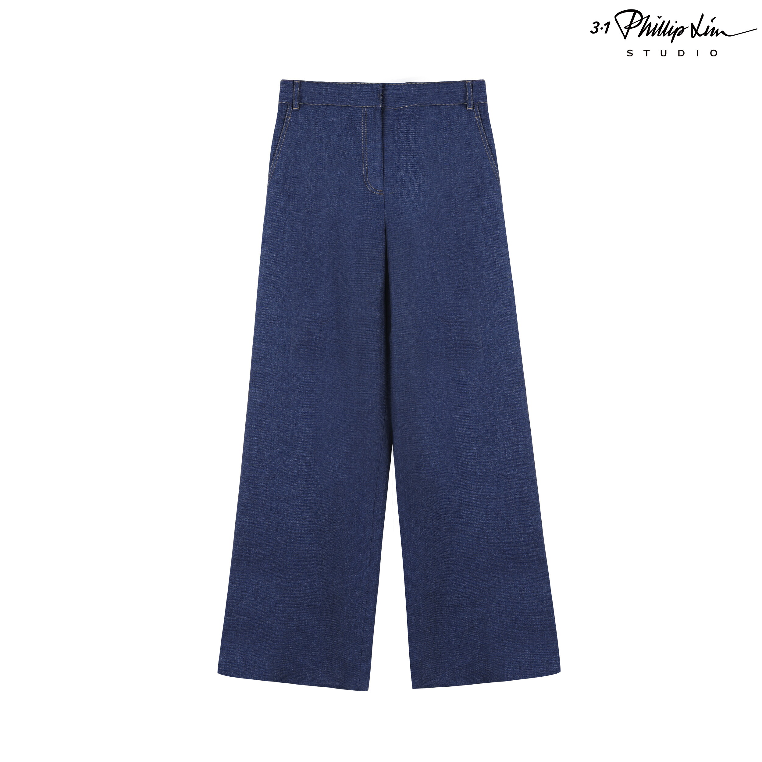 ○ 25SS 프렌치 린넨100 BLUE 팬츠 2