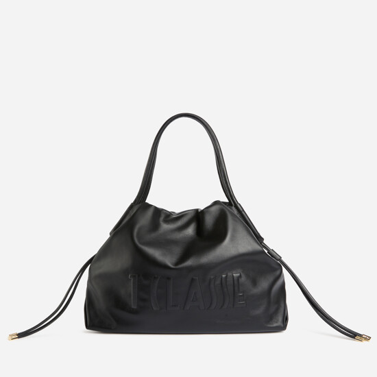 프리마클라쎄 NAPPA 카프스킨 로고 쇼퍼백 L LG32