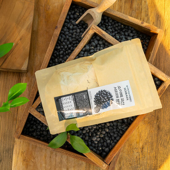 100% 국내산 열풍로스팅 서리태콩가루 (250g x 8팩) 2