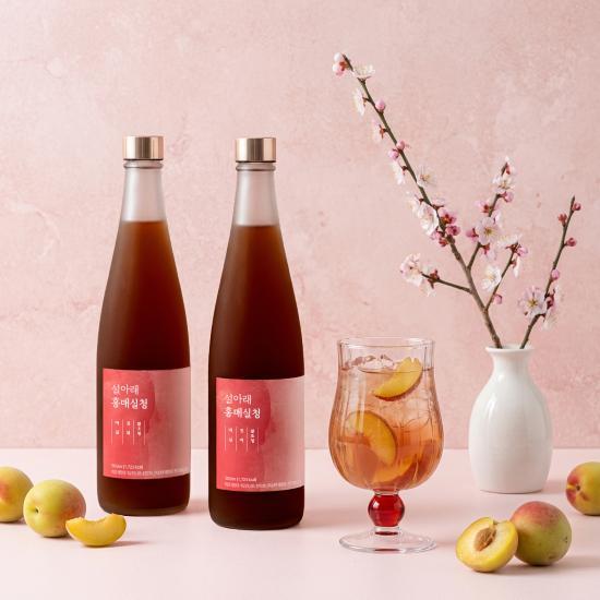 설아래 하동 홍매실청 500ml x 6병 3