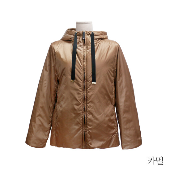 막스마라 그린하 후드 패딩 재킷 3