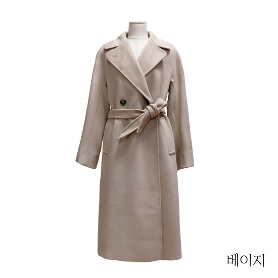 막스마라 카라리스 벨트 코트