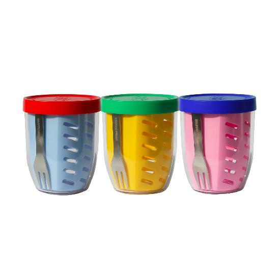 [공구] 지켜팟 3개입 (3colors) 신선보관 밀폐용기 4