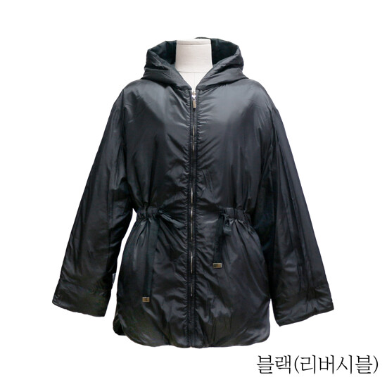 막스마라 드로스트링 리버시블 패딩 재킷 2