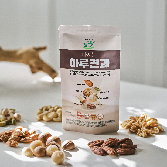 [카드 5%할인][자연담담] 마시는하루견과 180ml x 20팩 (1박스) 2