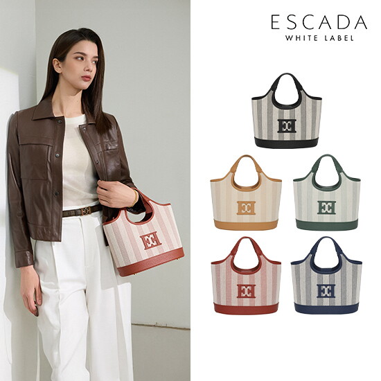 ESCADA 메종 자카드 토트백(+스카프)