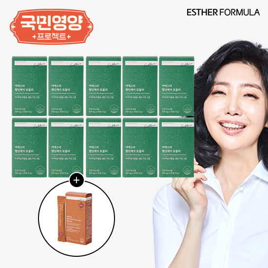 여에스더 혈당케어 포뮬러 10개월분+발아 카무트 효소 1박스(10포)