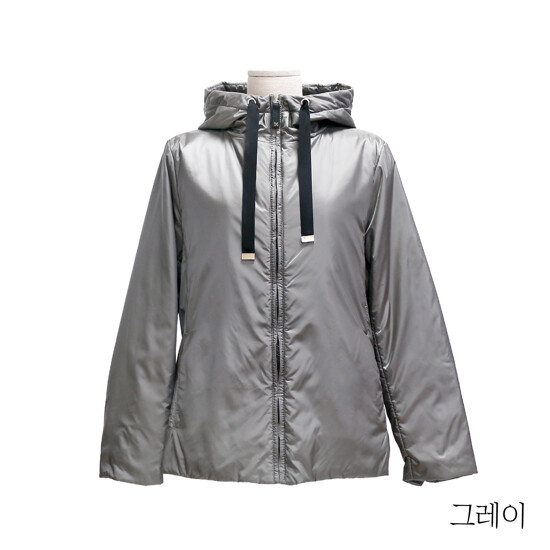 막스마라 패디드 리버시블 봄버 재킷 2